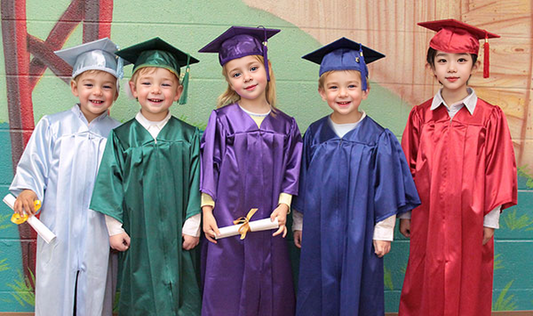 Creative And Memorable Ways To Personalize Kindergarten White Cap And Gown