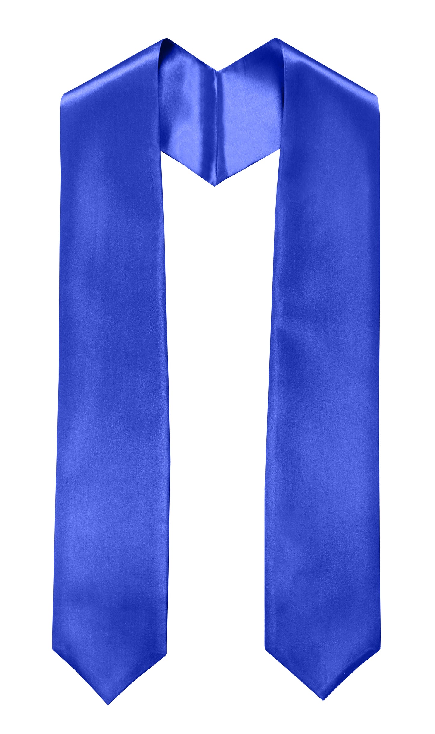 Adult Plain Graduation Stole 60” Unisex in Various Colors-CA graduation