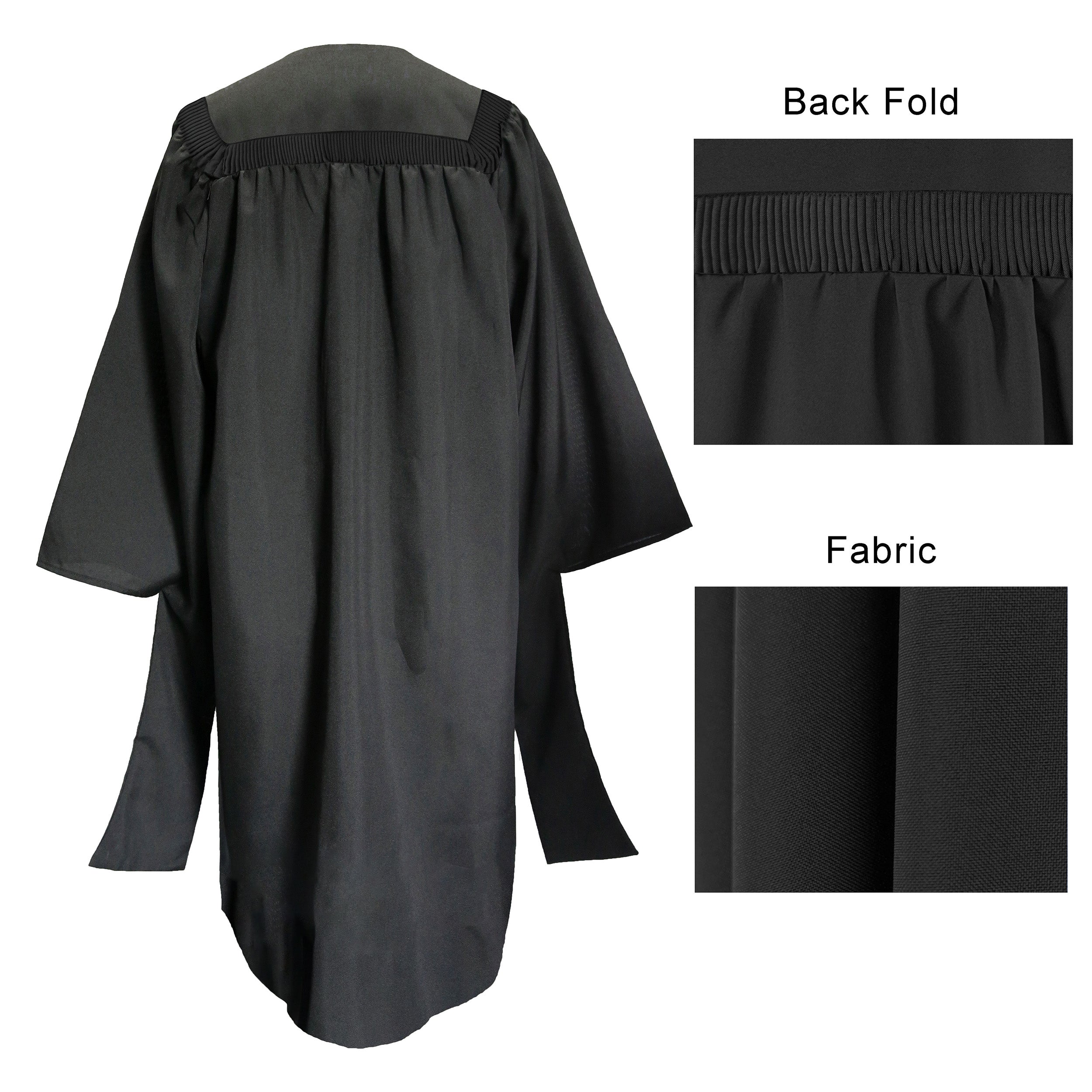 Deluxe Master Graduation Gown Cap With Tassel Charm 2023 2024 CA   33 