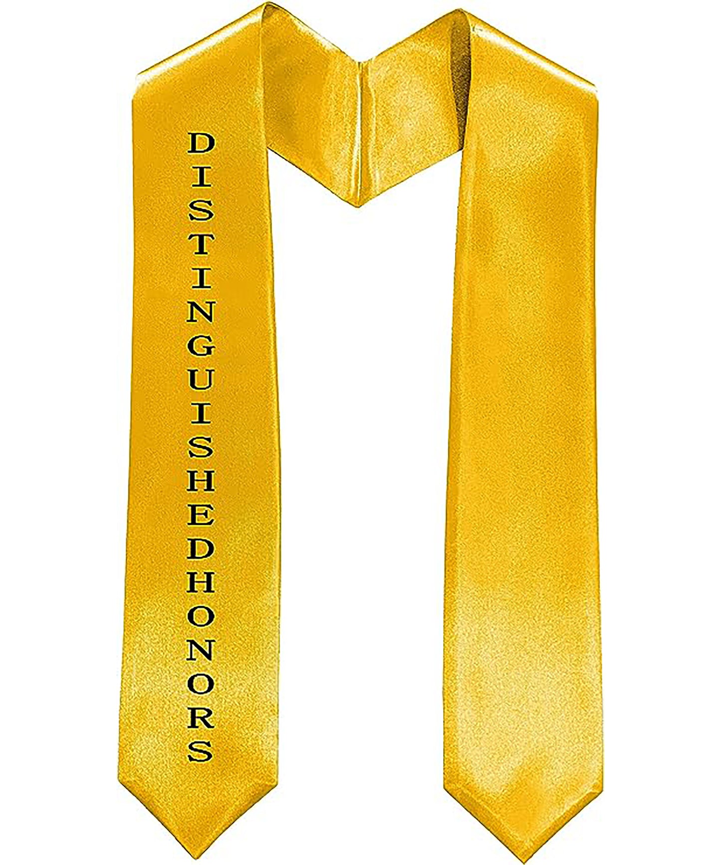 Adult Embroidery Graduation Honor Stole 60” Unisex in Various Colors-CA graduation