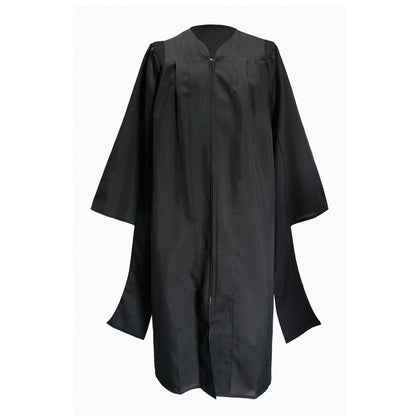 Deluxe Master Graduation Gown | university gown | university regalia-CA graduation