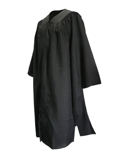 Deluxe Master Graduation Gown | university gown | university regalia-CA graduation