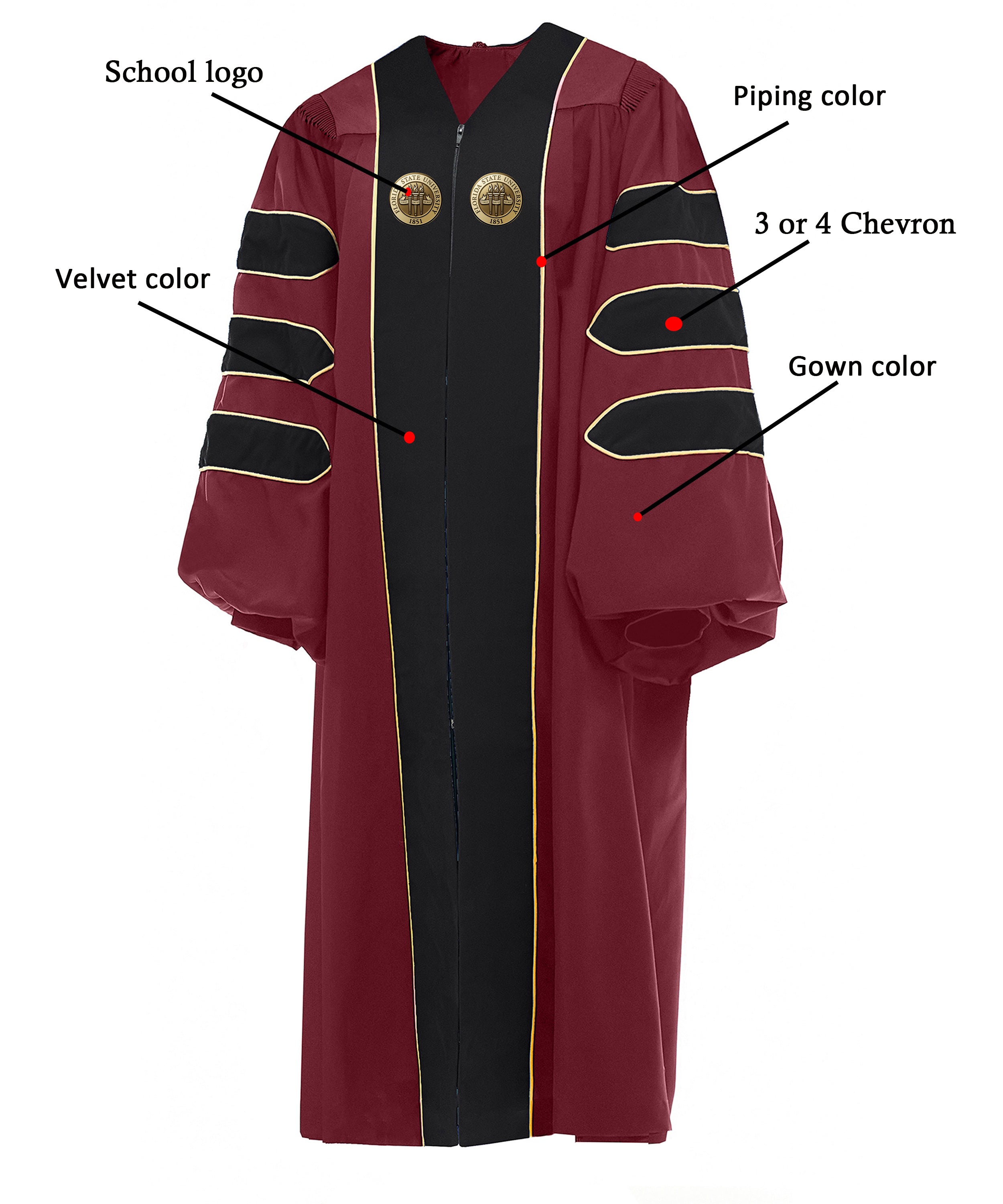 Gown for A Presidential Ceremony | Presidential Regalia for Sale ...