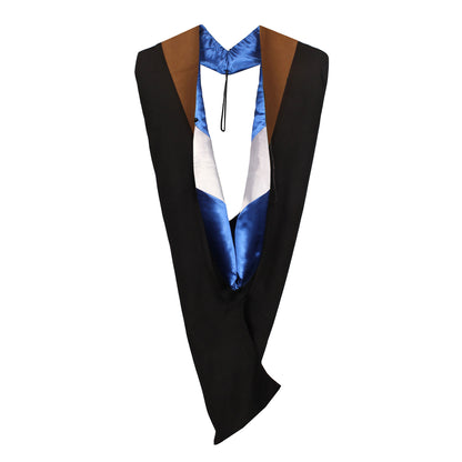 Deluxe Master Graduation Gown Cap with Tassel & Master Graduation Hood in Various Color-CA graduation