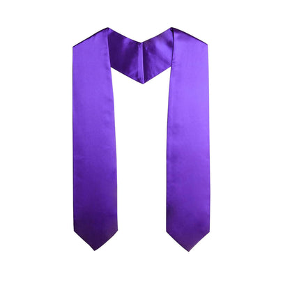 Plain Graduation Stole 50" Length for Home School | Preschool | Kindergarten-CA graduation