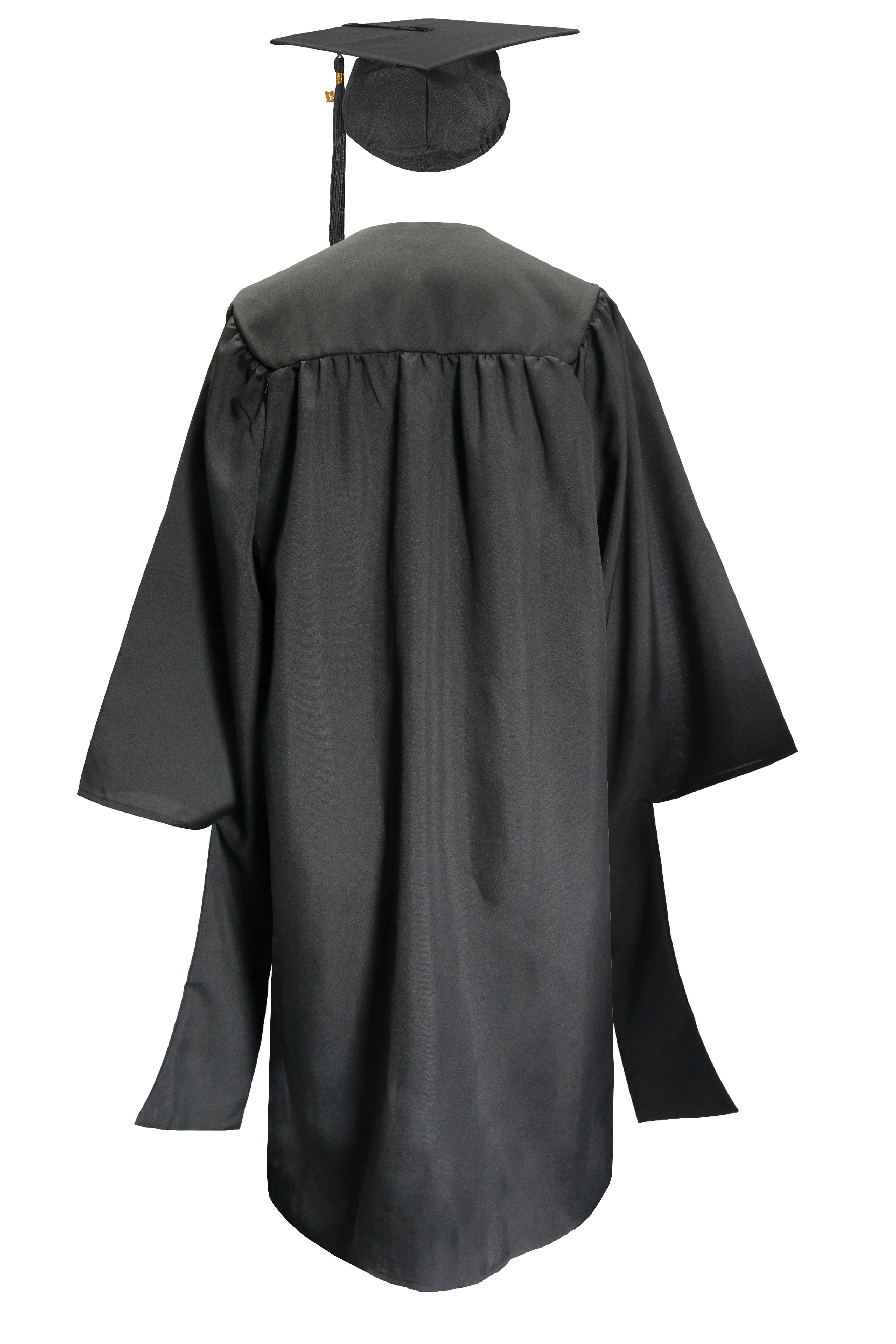 Convocation black gown hotsell